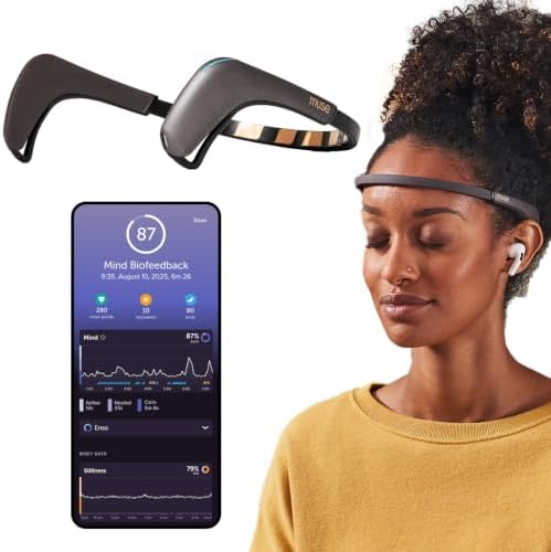 MUSE 2: The Brain Sensing Headband - EEG MUSE Headband Meditation...