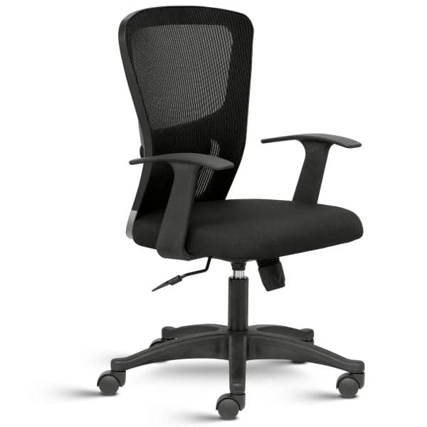 TransteelFluid Lite Mid Back Ergonomic Chair with Mesh Back & Fixed
