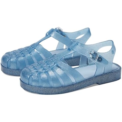 mini melissa Glitter Blue Fisherman Sandals Cover