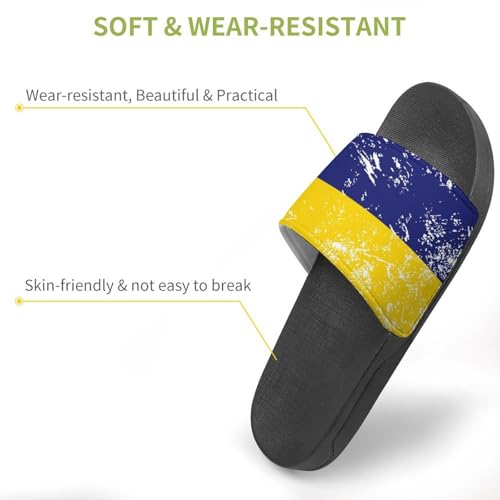 Mauritius Vintage Flag House Slippers for Women Men Personalized Shower Shoes Sandals Slides3