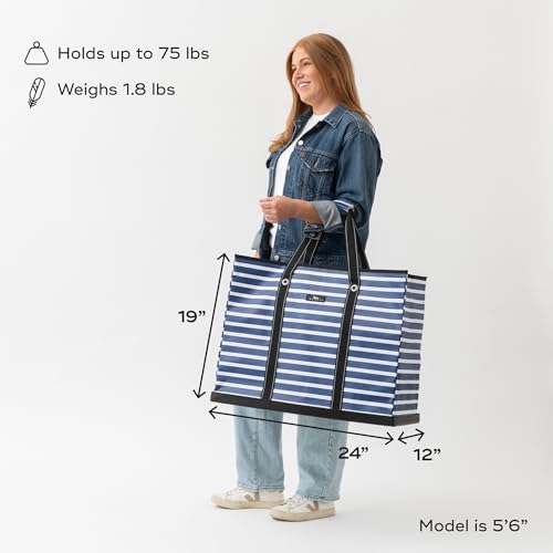 Image of SCOUT 4 Boys Zip Tote - Durable Lightweight Bag for Beach, Pool, Family Travel, Storage - Water-Resistant, Zips Shut