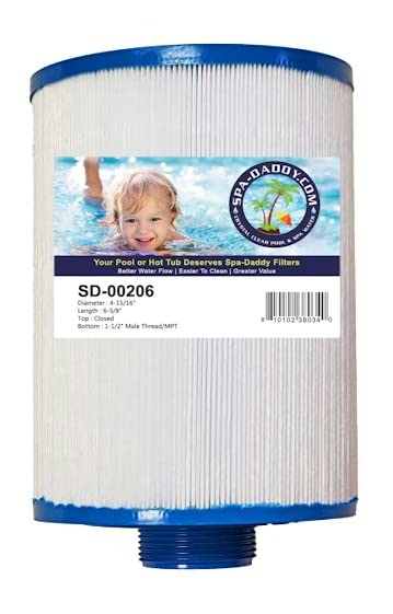 Spa-Daddy SD-01036 Replacement Filter Cartridge - For Futura/Strong Industries Antigua Hot Tubs