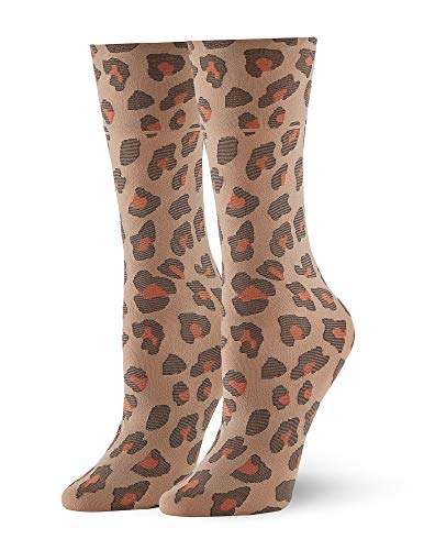 HUE Women's Leopard Trouser Sock2