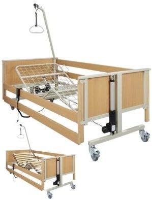 AKS L4, Bed Care Bed With Wooden Slats