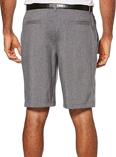 PGA TOUR Men's Flat Front Heather Golf Short with Active Waistband2