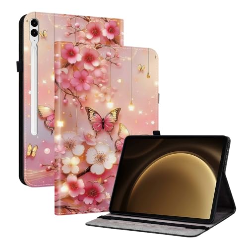 Étui Samsung Galaxy Tab A7 Lite SM-T220 antichoc housse portefeuille en cuir à rabat