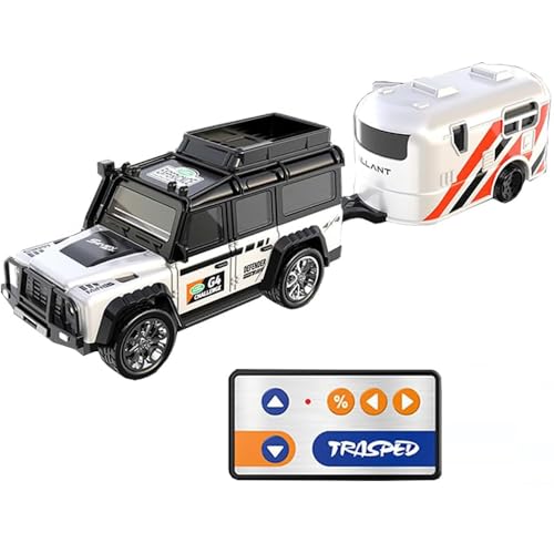 Image of Remote Controlled Car Mini RC Car from 3 4 5 6 Years 2.4GHz Mini RC Cars with Tractor and LED Light 1:64 Scale 3 Speed, Baby Cars Toy Gift