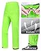 iCreek Rain Suit Waterproof Jacket and Trouser Suit Raincoat for Men and Women Outdoor All-Sport Breathable Anti-storm (XL-USA, Fluorescent green)