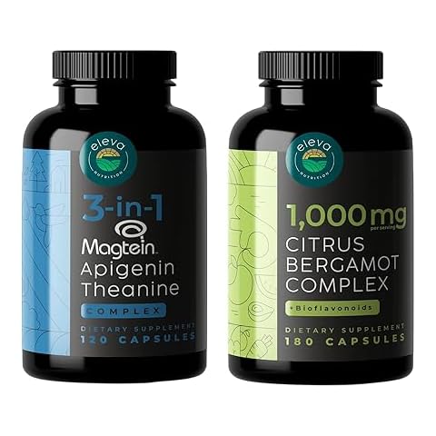 Eleva Nutrition 3-in-1 Sleep Complex with Magtein and Citrus Bergamot Complex + Bioflavonoids Bundle Cover