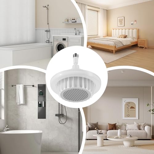 Ceiling Heat Light – LED Ceiling Fan Warmer, Electric Bathroom Fixture | Remote Controlled Ceiling Heating Lamp with Fan, Indoor Electric Ceiling Light Heater for Bathroom Temperature Control and Warm - Image 3