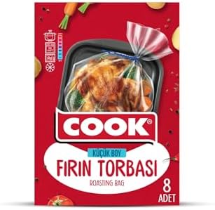 Cook Fırın Torbası Standart Boy 25 x 38 cm (8 Adet/Kutu içi) - Görsel 1