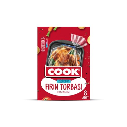 Cook Fırın Torbası Standart Boy 25 x 38 cm (8 Adet/Kutu içi)