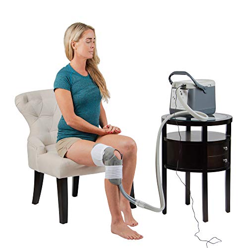 Ossur Cold Rush Compact Therapy Machine System With Knee Pad- Ergonomic, Adjustable Wrap Pad Included- Quiet, Lightweight And Strong Cryotherapy Freeze Kit Pump #TOP3