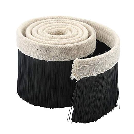 Paletur88 Polvo Cubierta Cepillo Bricolaje Partes Aspiradora Eje Motor Fresadora CNC Carpintería Accesorio Nailon Carpintero Resistente Herramienta 70mm Grabado Máquina 1M Largo