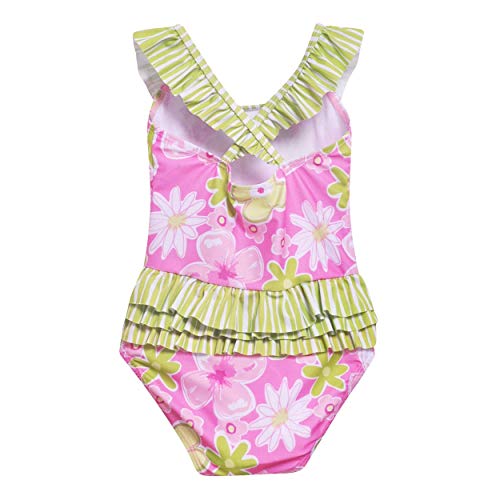 Image of Flap Happy Girls' UPF 50+ Mindy Crossback Swimsuit