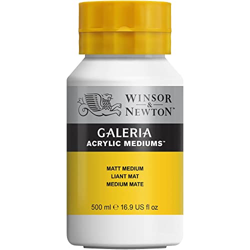 Winsor & Newton 500ml Galeria Acrylic Matt Medium 3050821