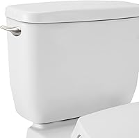 Vista 3 de Kit de repuesto para manija de inodoro, palancas de viaje para inodoro de montaje lateral con junta de sello y tuerca, cadenas de acero inoxidable