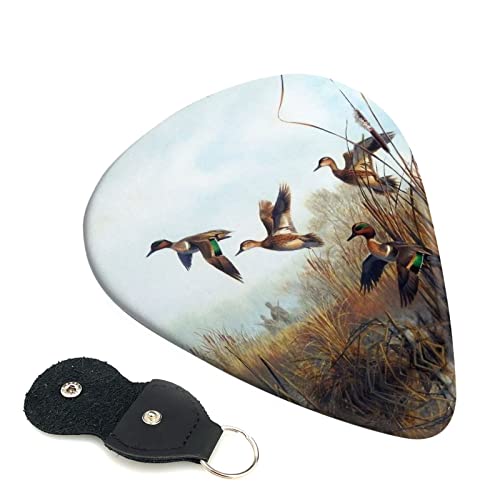 Hunting Flying Wild Lot de 6 médiators pour guitare acoustique, guitare électrique, basse, ukulélé – fins, moyens et… - Les Beatles, Paul McCartney, John Lennon, RIngo Starr, George Harrison Hunting Flying Wild Lot de 6 médiators pour guitare acoustique, guitare électrique, basse, ukulélé – fins, moyens et…