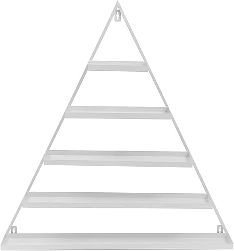 Miniatura 4 de BANLICALI Estante de exhibición de esmalte de uñas, paquete de 3 estantes de exhibición de esmalte de uñas de metal de 6 niveles, moderno estante