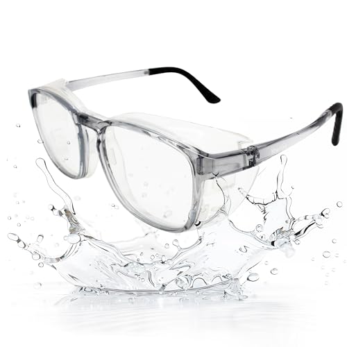 Image of Dry Eyes Glasses with Soft Silicone Moisture Chambers and Moisture Circulation Pad for Dry Eyes Symptoms(Grey)