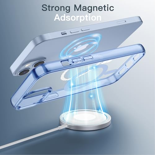 Image of JETech Magnetic Case for iPhone 14, Sierra Blue