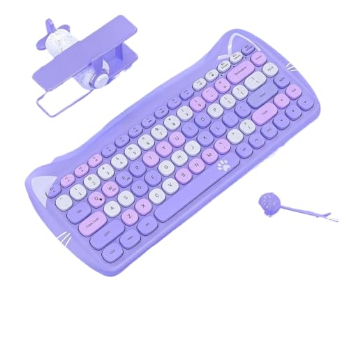 �L�[�{�[�h 3060i �����u�����ƌ݊����̂��邩�킢���L�e�B�|�[�^�u���l�ԍH�w�L�� PC �I�t�B�X�A�N�Z�T���[(Mixed Color Purple)