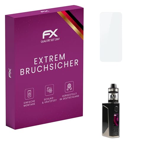 atFoliX Protection Écran Film de verre en plastique compatible avec Joyetech eVic Primo 2.0 Verre film protecteur, 9H Hybrid-Glass FX Protection Écran en...