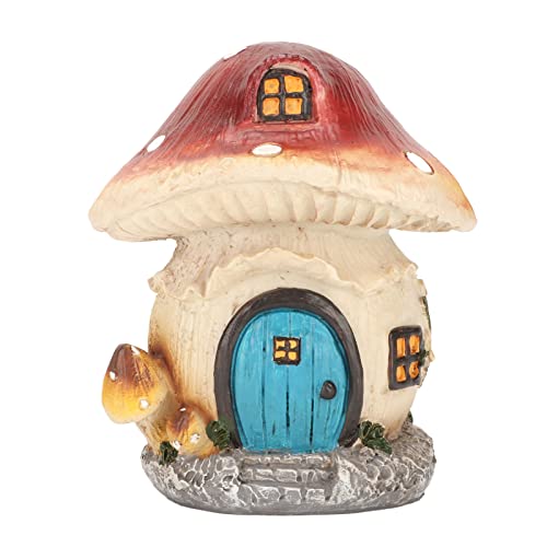 Ornement de maison en forme de champignon résistant à l'humidité extérieure