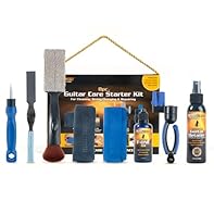 EVERYTHING TO CLEAN, RESTRING, AND REPAIR YOUR GUITAR - Music Nomad’s 8-piece Guitar Care Starter Kit is your all-in-one set to remove grime, change strings fast, and make critical adjustments on your guitar. The safest cleaners, custom tools, and ha...