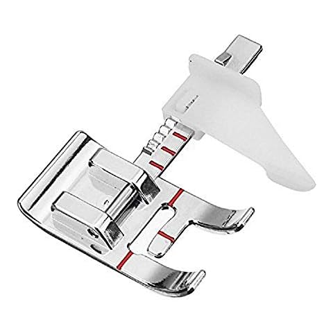 PannySewCraft Adjustable Guide Sewing Machine Presser Foot. Fits for Low Shank Domestic Sewing Machine. Snapping On Brother, Babylock, Singer, Janome, Juki, New Home. Cover