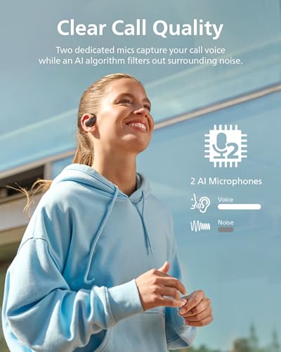 Image of Philips A6709 Air Conduction Headphones,True Wireless Bluetooth Headphones,Open-Ear Fit,Quality Sound,Clear Call,28 H Battery,Fast Charging,LED Safety Lights,IP55,Multipoint Connectivity,App Control