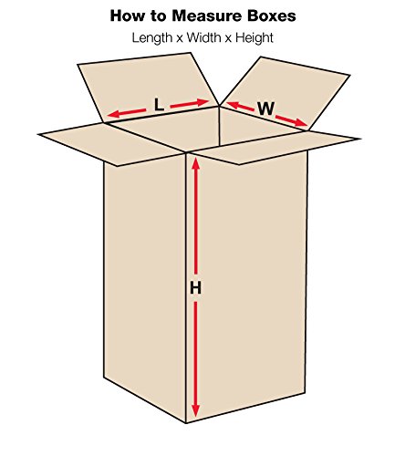 Image of TAPE LOGIC 18 x 18 x 36 Corrugated Cardboard Boxes, Tall 18 inchL x 18 inchW x 36 inchH, Pack of 10 | Shipping, Packaging, Moving, Storage Box for Home or Business, Strong Wholesale Bulk Boxes