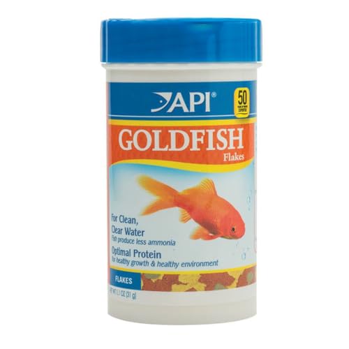 API GOLDFISH FLAKES Fish Food 1.1-Ounce Container