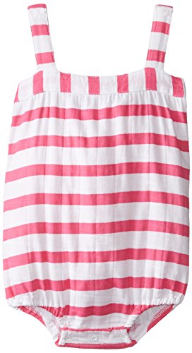 aden + anais Baby-Girls recién Nacido Gasa Romper - Rosado -