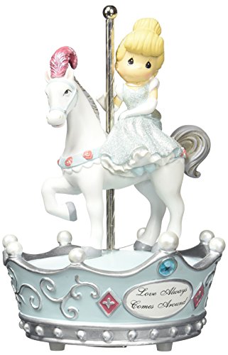 Precious Moments, Disney Showcase Collection, Love Always Comes Around, Resin Music Box, 131110