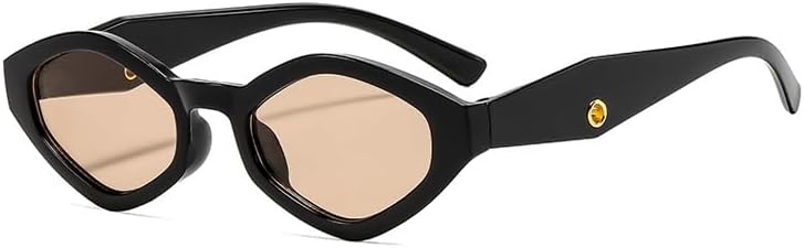 bullabulling Retro Polygon Rhombus Sunglasses Women Vintange 70s Punk Sun Glasses Cat Eye Shades sunglasses UV400