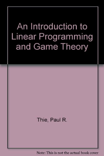 『An Introduction to Linear Programming and Game - 読書メーター