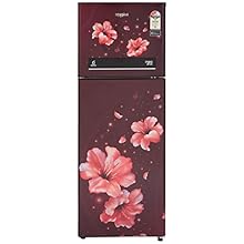Whirlpool 265 L 3 Star ( 2019 ) Frost-Free Double Door Refrigerator (NEO DF278 PRM (3S), Wine Hibiscus)