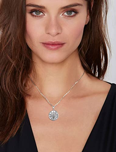 Infuseu Tetragrammaton Amuleto De Protection Pentagram Necklace For Women Coin Pentacle Pendant Gothic Witch Jewelry Occult Talisman Amulet Gifts Sterling Silver #TOP3