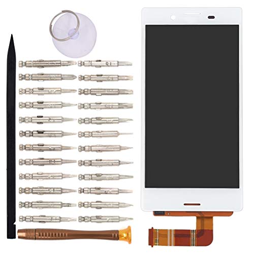 Image of LCD Screen Display with Digitizer Touch Panel Without Bezel Frame Compatible with Sony Xperia X Compact F5321(White)