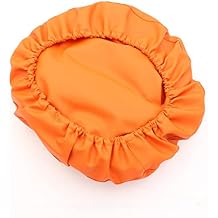 4pcs/Set Dental Chair Seat Cover Chair Cover PU Leather Unit Elastic Waterproof Case Protector Orange