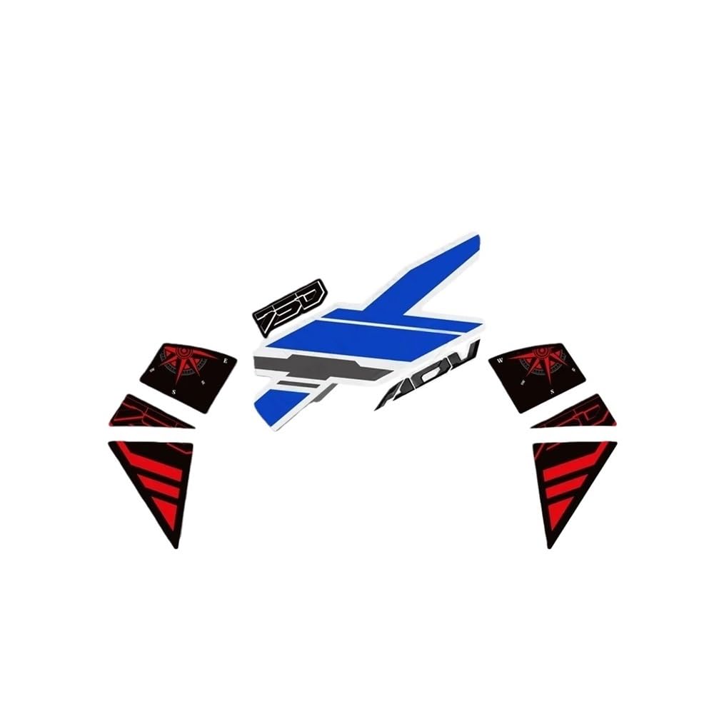 Stickers X-ADV 750 2025 protection de réservoir moto pour les sorties urbaines et tout-terrain
