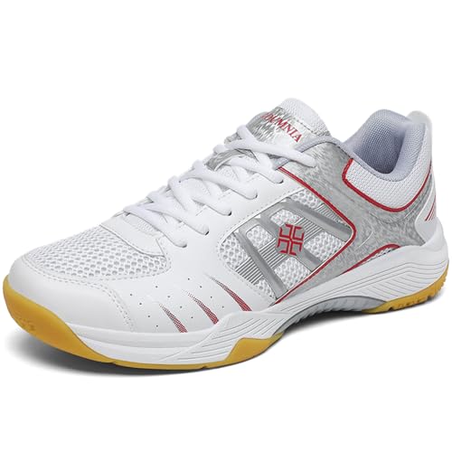 Chaussures de tennis d'intérieur légères unisexes pour badminton et squash
