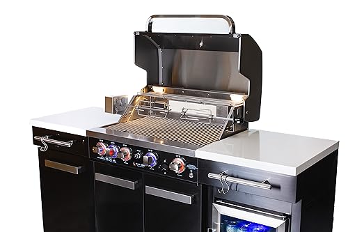 Luxury Outdoor Kitchen Grill Island