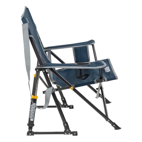 Image of GCI Outdoor Kickback Rocker Camping Chair - Indigo Blue