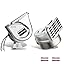 Silver Snail Horn 2pcs