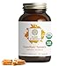 Pure Synergy USDA Organic SuperPure Turmeric Extract (60 Capsules) Triple Extract w/Curcumin, Turmerones
