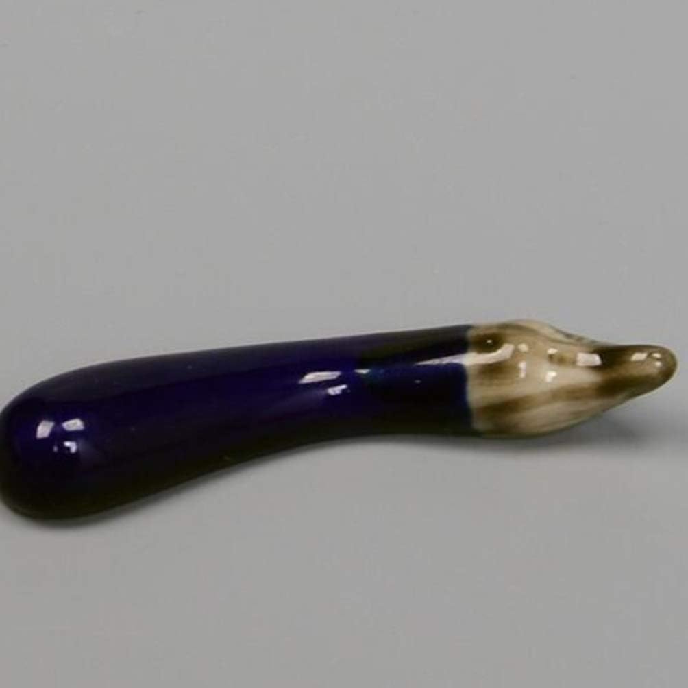 4pcs Chopsticks Rests Vegetable Shape Ceramic Dinner Spoon Stand Fork Holder Rack Chopsticks Utensil Cutlery Stand Decor Gift