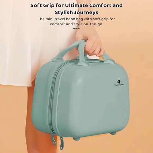Image of StarAndDaisy Kids Hand Suitcase /Travel Bag for Boys & Girls, Baby Waterproof Travel Bag, Light Weight (Sea Green)