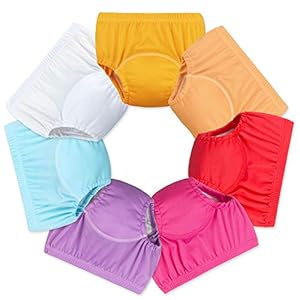 Baby Girls Training Underwear, Toddler Girls Training Pants Girls Training Underpants 7 Pack